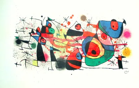 リトグラフ Miró - Ceramiques