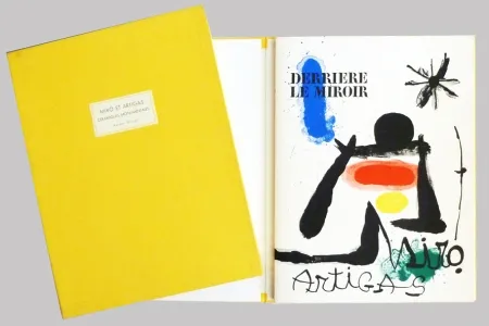 挿絵入り本 Miró - Derrière le miroir 139 140