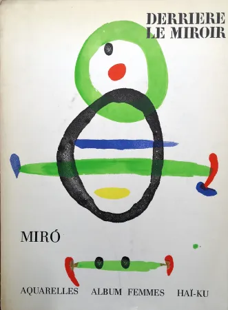 挿絵入り本 Miró - Derrière le Miroir n. 169