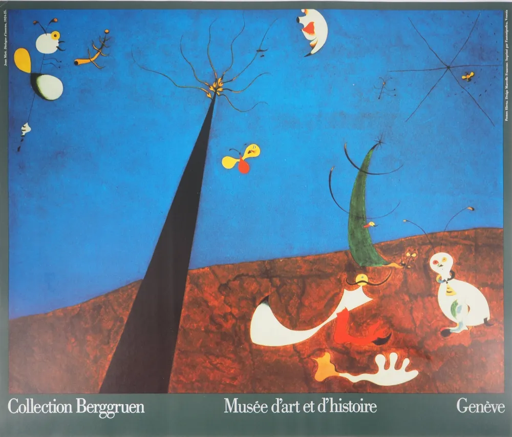 挿絵入り本 Miró - Dialogue d'insectes surréalistes
