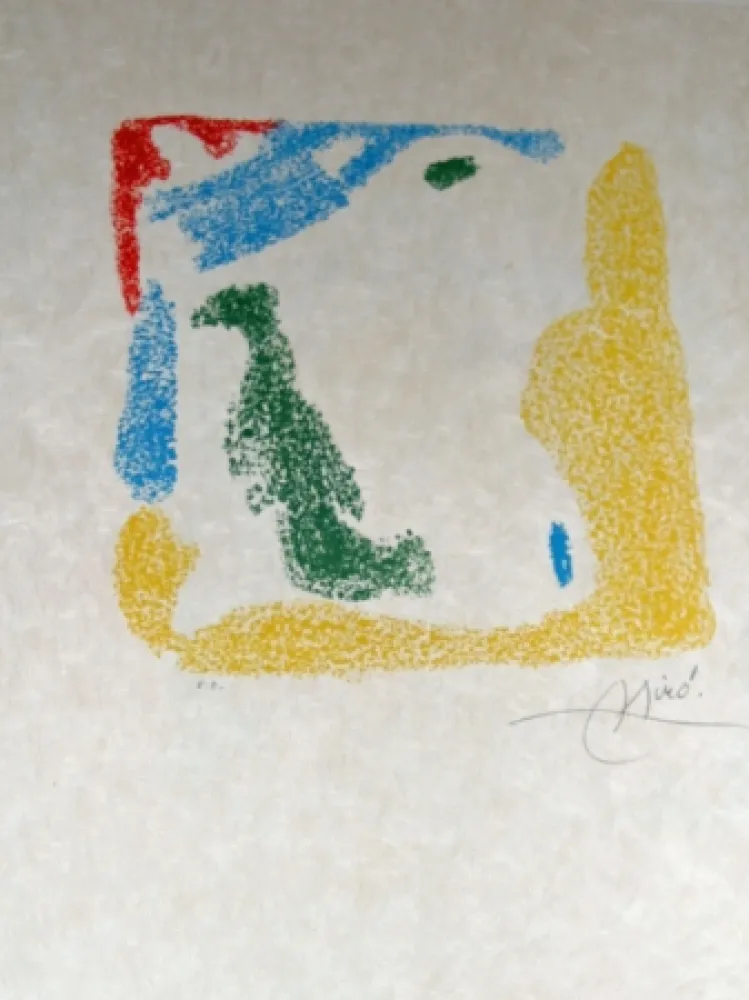 リトグラフ Miró - Essences de la terra