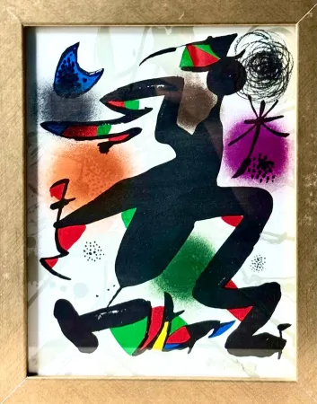 リトグラフ Miró - Figure 1116