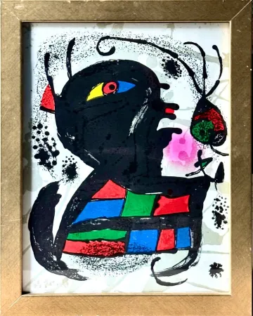 リトグラフ Miró - Figure 1117