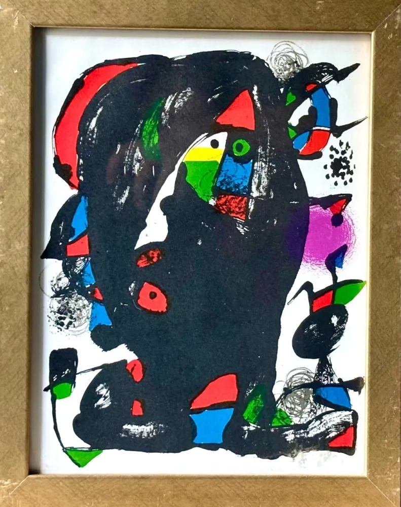 リトグラフ Miró - Figure 1259