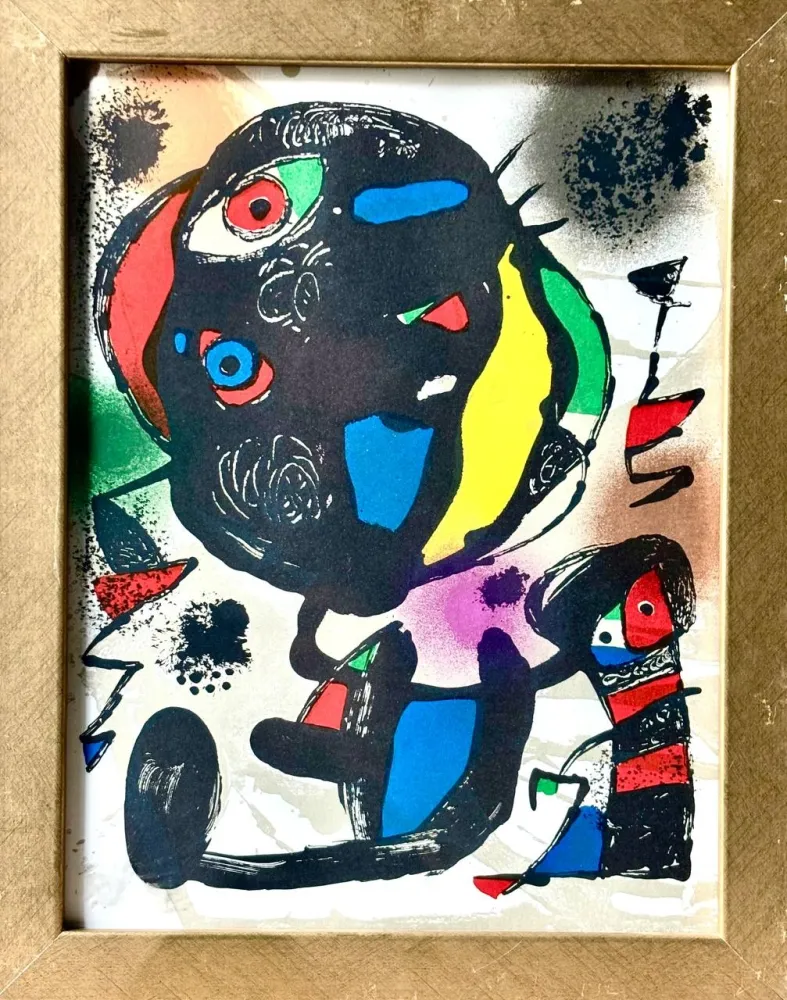 リトグラフ Miró - Figure 1260