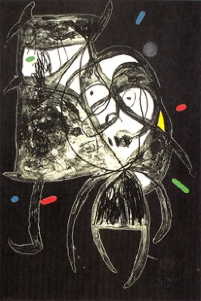 彫版 Miró - Fundatio Palma