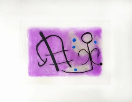 彫版 Miró - Fusées