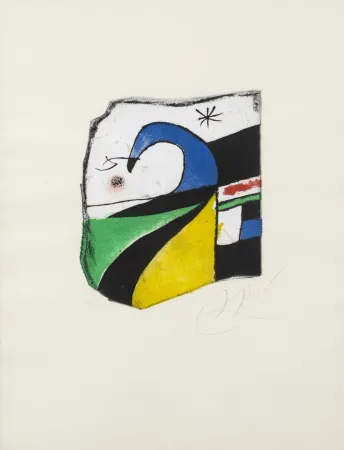 彫版 Miró - Gaudí X