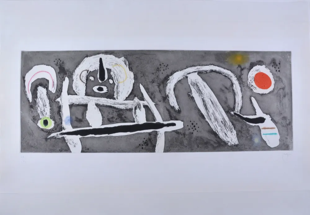 エッチングと　アクチアント Miró - Grand Vent 