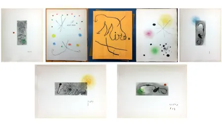 挿絵入り本 Miró - HÉRACLITE D'ÉPHÈSE. Avec 12 gravures originale de Joan Miró (1965)