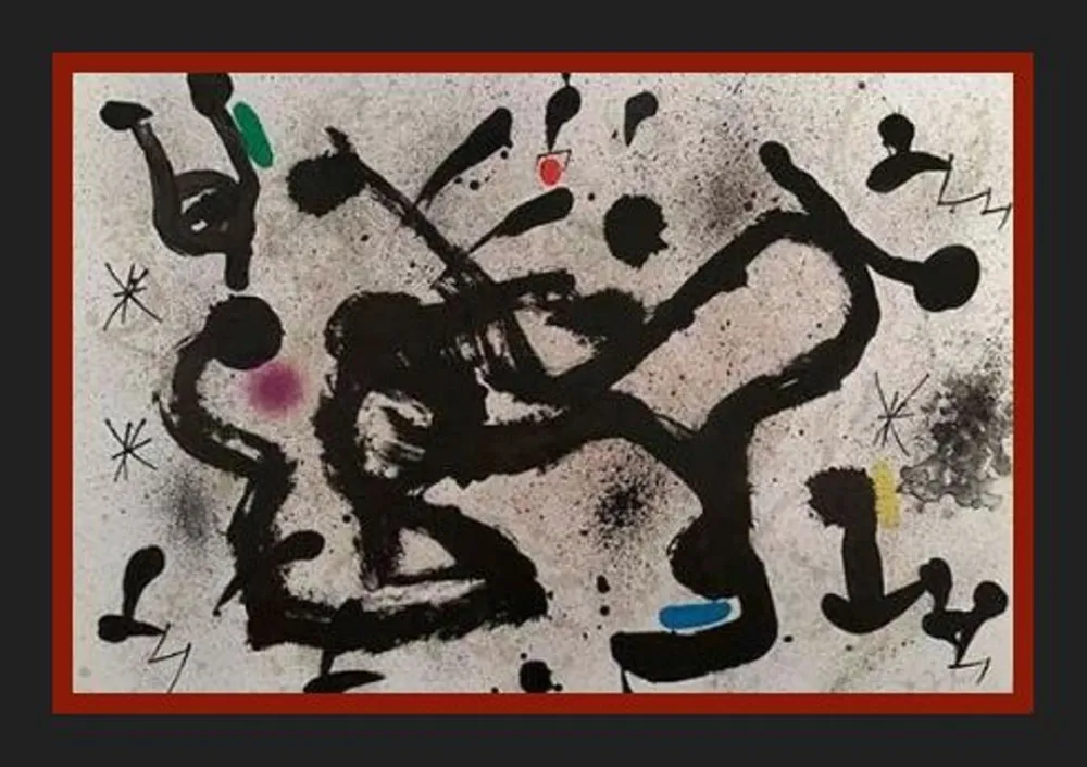 リトグラフ Miró - 