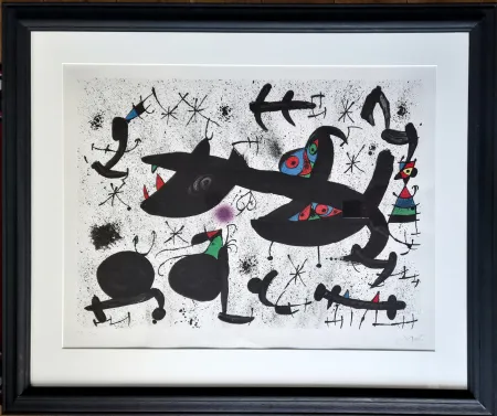 リトグラフ Miró - Homenatge a Joan Prats 