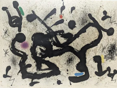 リトグラフ Miró - Homenatge a Joan Prats 