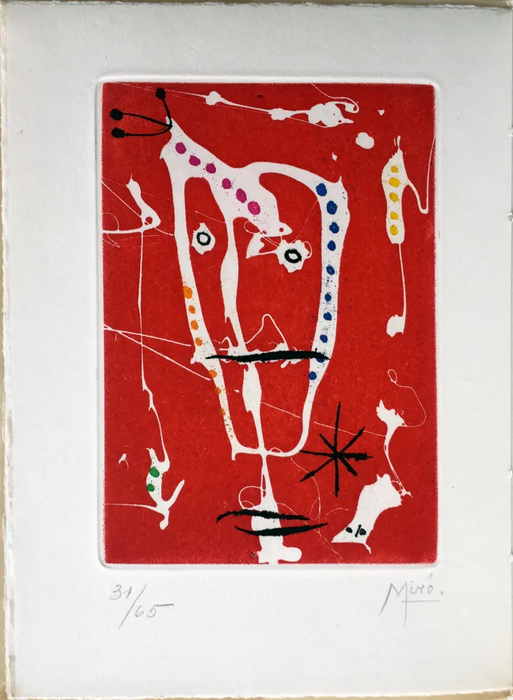 挿絵入り本 Miró - Jacques Dupin : LES BRISANTS (1958).