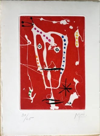 挿絵入り本 Miró - Jacques Dupin : LES BRISANTS (1958).
