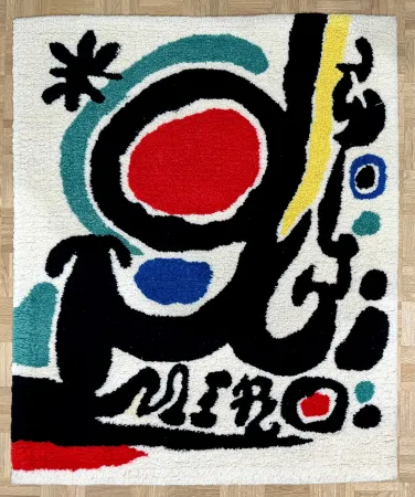 多数の Miró - Joan Miró (1893–1983) - Fondation Maeght - Shaggy rug, made of pure virgin wool