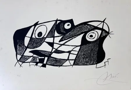リトグラフ Miró - Joan Miró. Fotoscop 