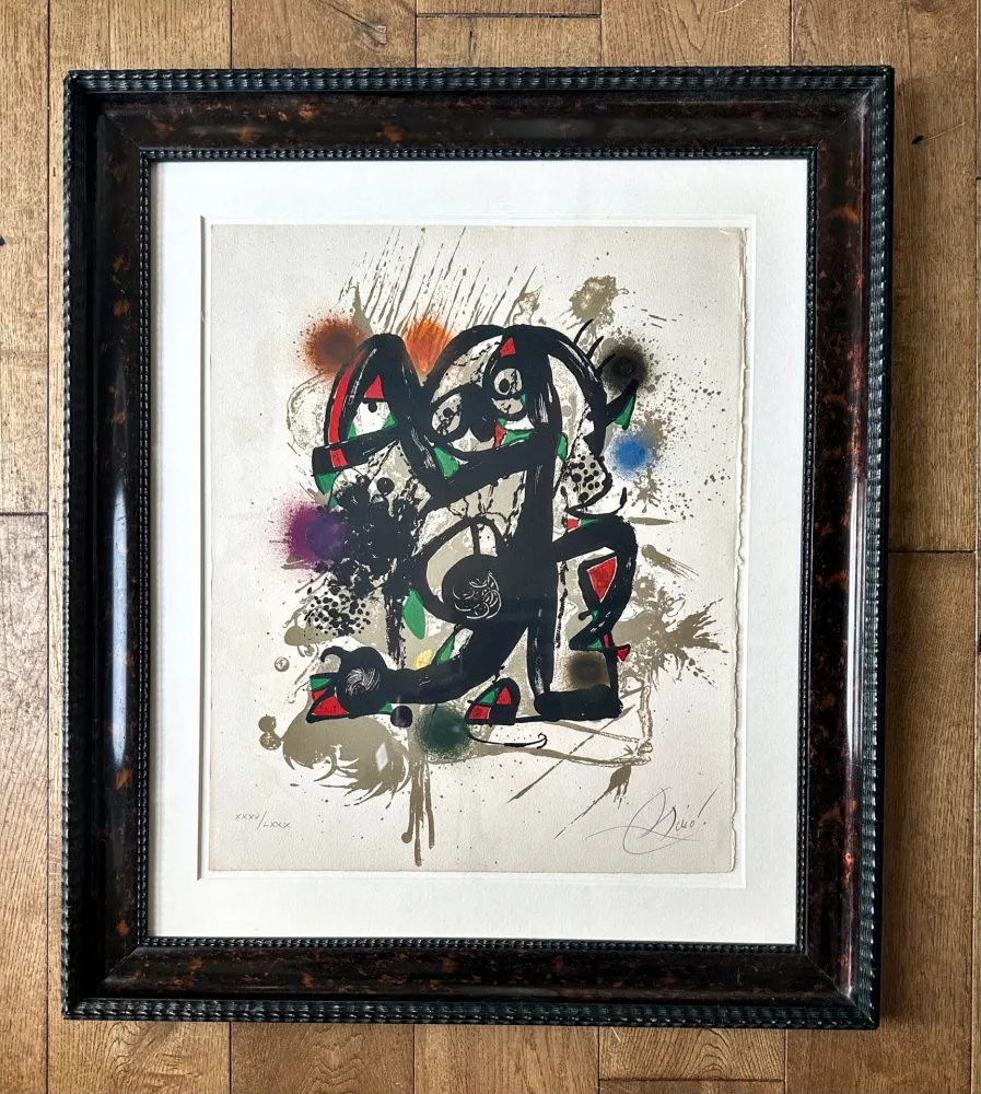 リトグラフ Miró - Joan Miro Lithographs III / Maeght 1118 