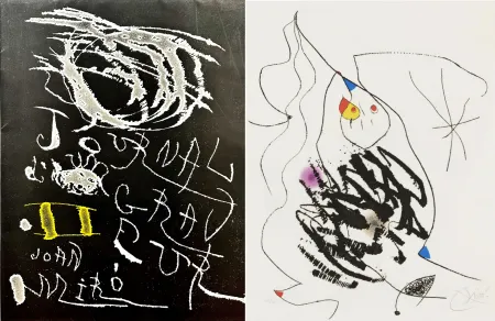 エッチングと　アクチアント Miró - Journal d'un Graveur (INCLUDE THE ORIGINAL FOULDER)