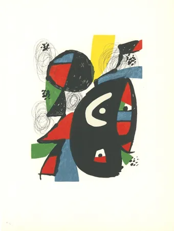 リトグラフ Miró - La mélodie acide - 12