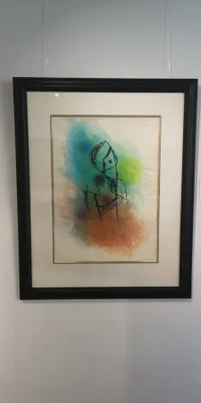 エッチングと　アクチアント Miró -  La Rainette 