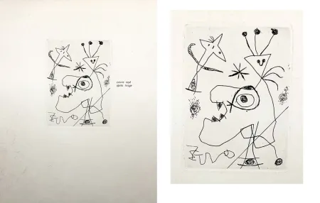 エッチング Miró - 
