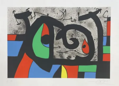 リトグラフ Miró - Le Lezard aux Plumes D'or