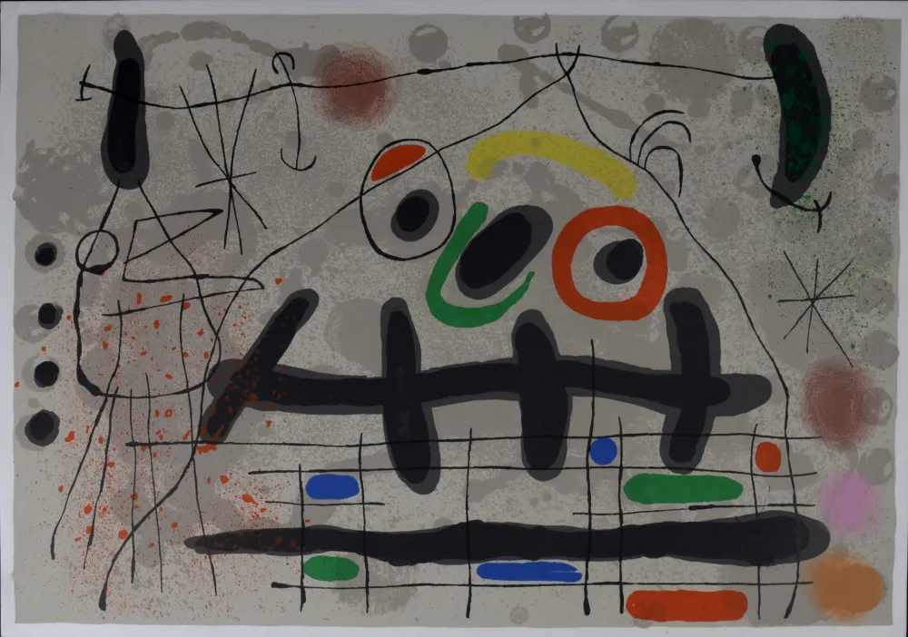 リトグラフ Miró - Le Lézard aux plumes d'or #3, 1971