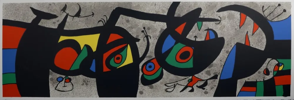 リトグラフ Miró - Le Lézard aux plumes d'or #4, 1971