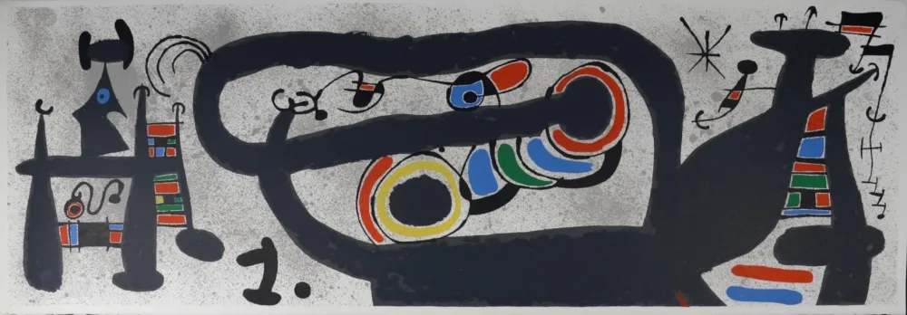 リトグラフ Miró - Le Lézard aux plumes d'or #5, 1971