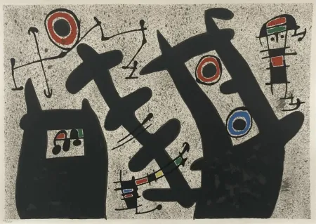 リトグラフ Miró - Le Lezard aux Plumes d'Ord 3