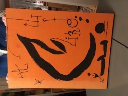 リトグラフ Miró - Les essencies de la terra