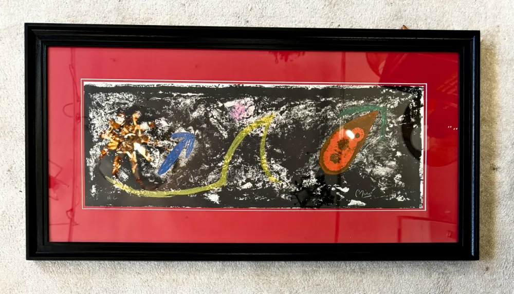 リトグラフ Miró - Les Penalites De L'enfer Ou Les Nouvelles-Hebrides 