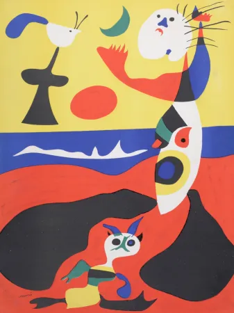 リトグラフ Miró - L’Eté, 1938