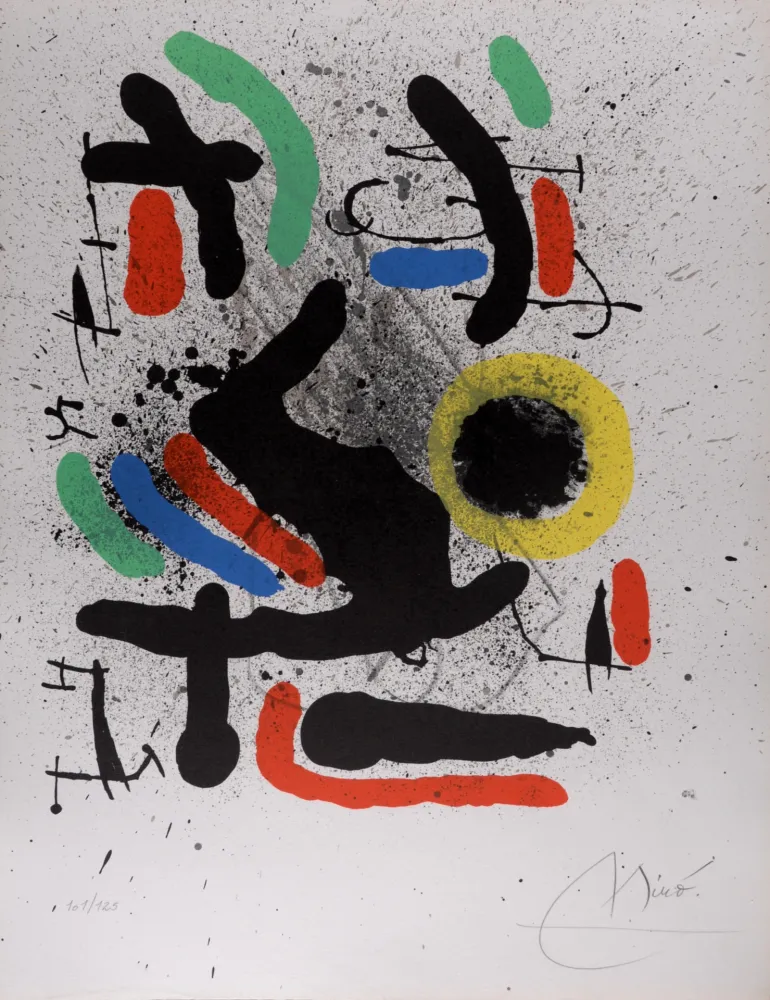 リトグラフ Miró - Liberté des Libertés, 1971 - Hand-signed