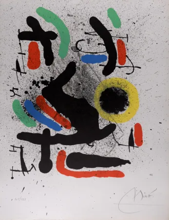 リトグラフ Miró - Liberté des Libertés, 1971 - Hand-signed