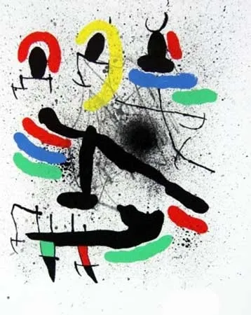 リトグラフ Miró - Liberté des libertés I