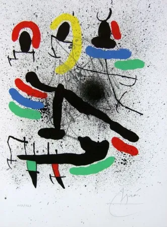 リトグラフ Miró - LIBERTÉ DES LIBERTÉS (Libro)