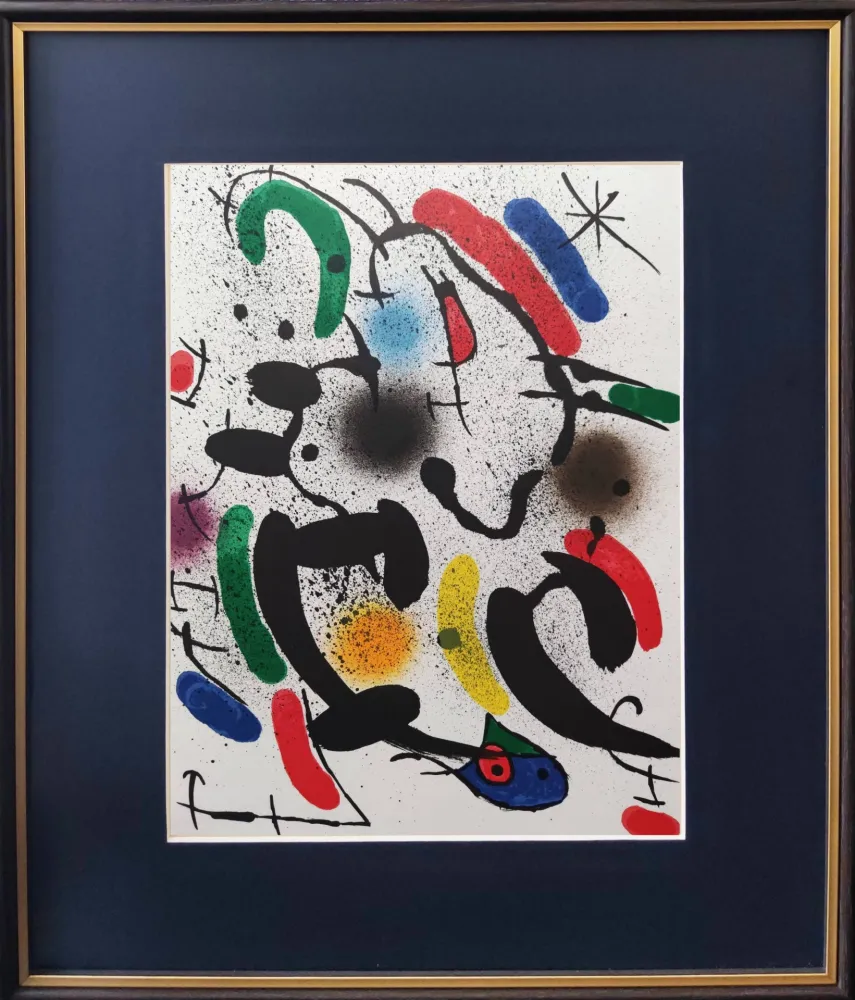 リトグラフ Miró - Litografía original VI
