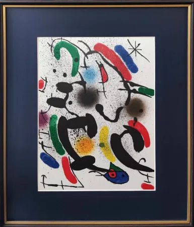 リトグラフ Miró - Litografía original VI