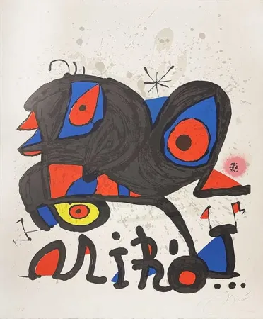 リトグラフ Miró - Louisiania