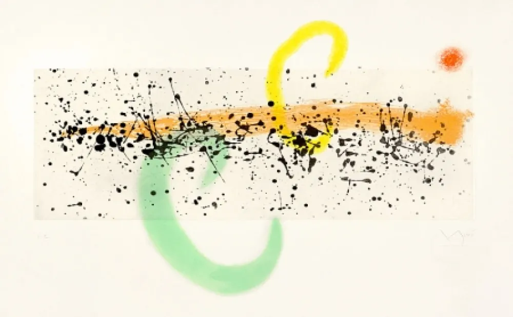 アクチアント Miró - Lune et Vent (Moon and Wind), 1963