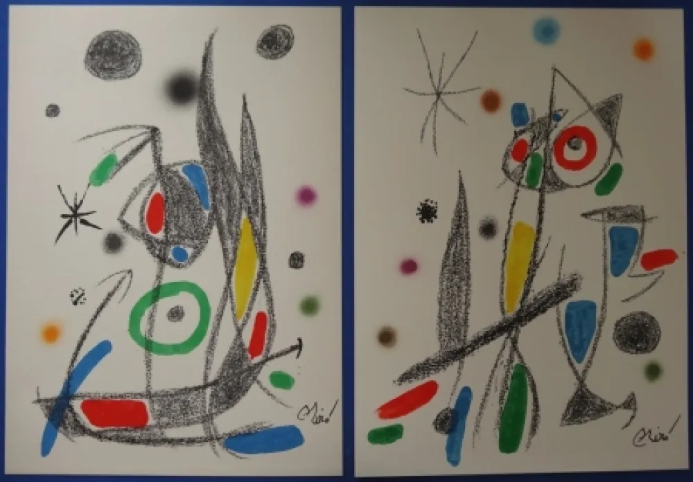 リトグラフ Miró - Maravillas (20 lithographies)