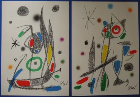 リトグラフ Miró - Maravillas (20 lithographies)