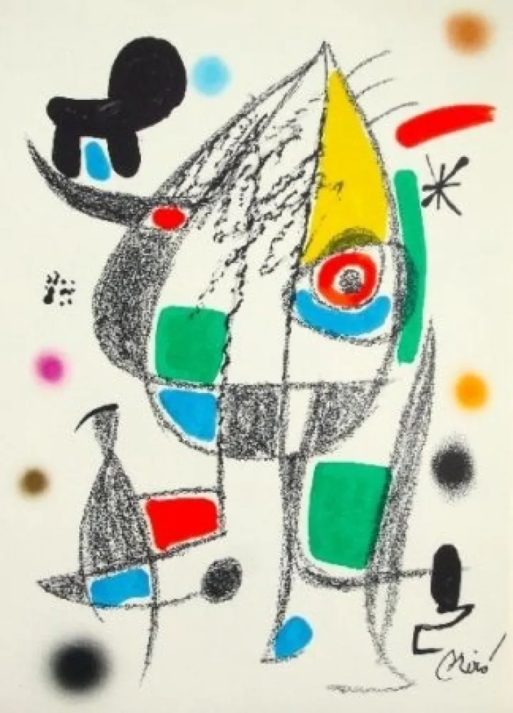 リトグラフ Miró - Maravillas con variaciones acrosticas 20