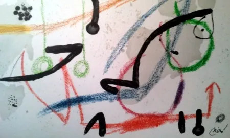 リトグラフ Miró - MARAVILLAS CON VARIACIONES ACROSTICAS