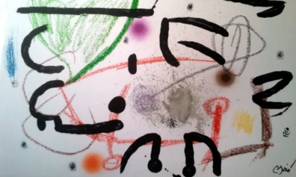 リトグラフ Miró - MARAVILLAS CON VARIACIONES ACROSTICAS