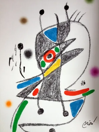 リトグラフ Miró - MARAVILLAS CON VARIACIONES ACROSTICAS