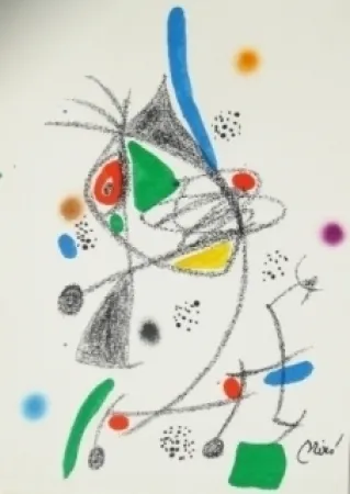 リトグラフ Miró - Maravillas con variaciones acrosticas 4