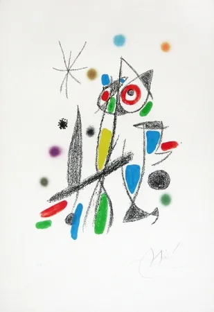リトグラフ Miró - Maravillas Con Variaciones Acrósticas En El Jardín De Miró